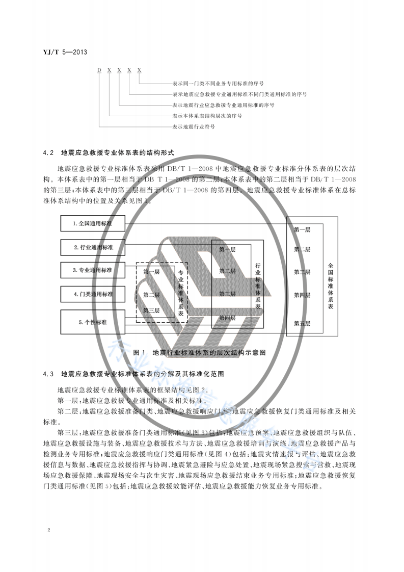 YJT5-2013地震应急救援专业标准体系表.pdf 第6页