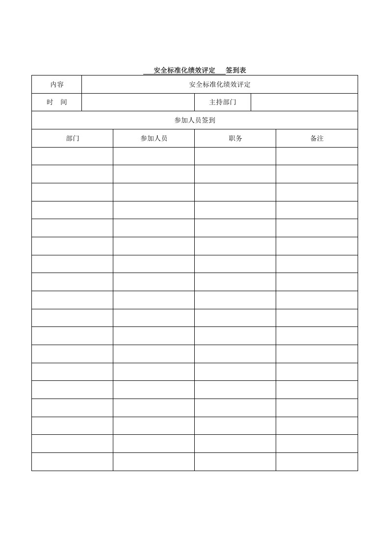 2、安全标准化绩效评定   签到表.doc 第1页