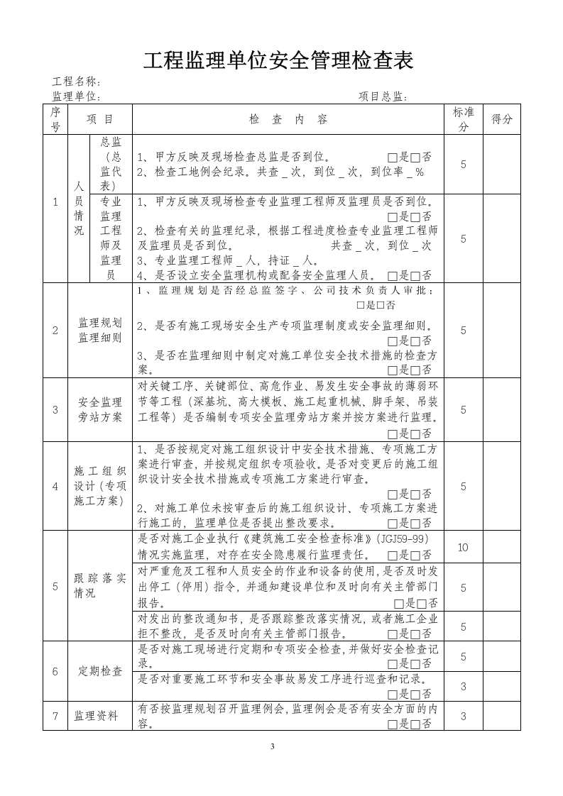 防止高处坠落措施检查表.doc 第3页