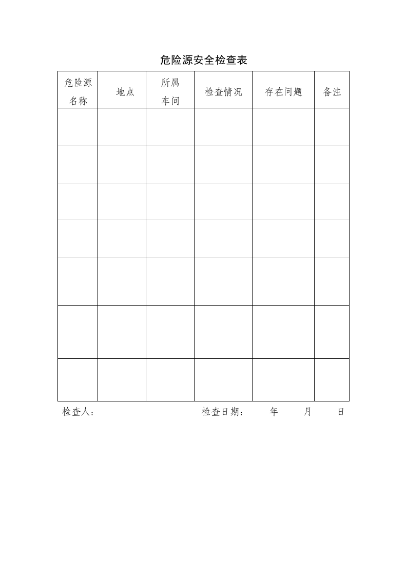 重大危险源检查记录表.doc 第1页