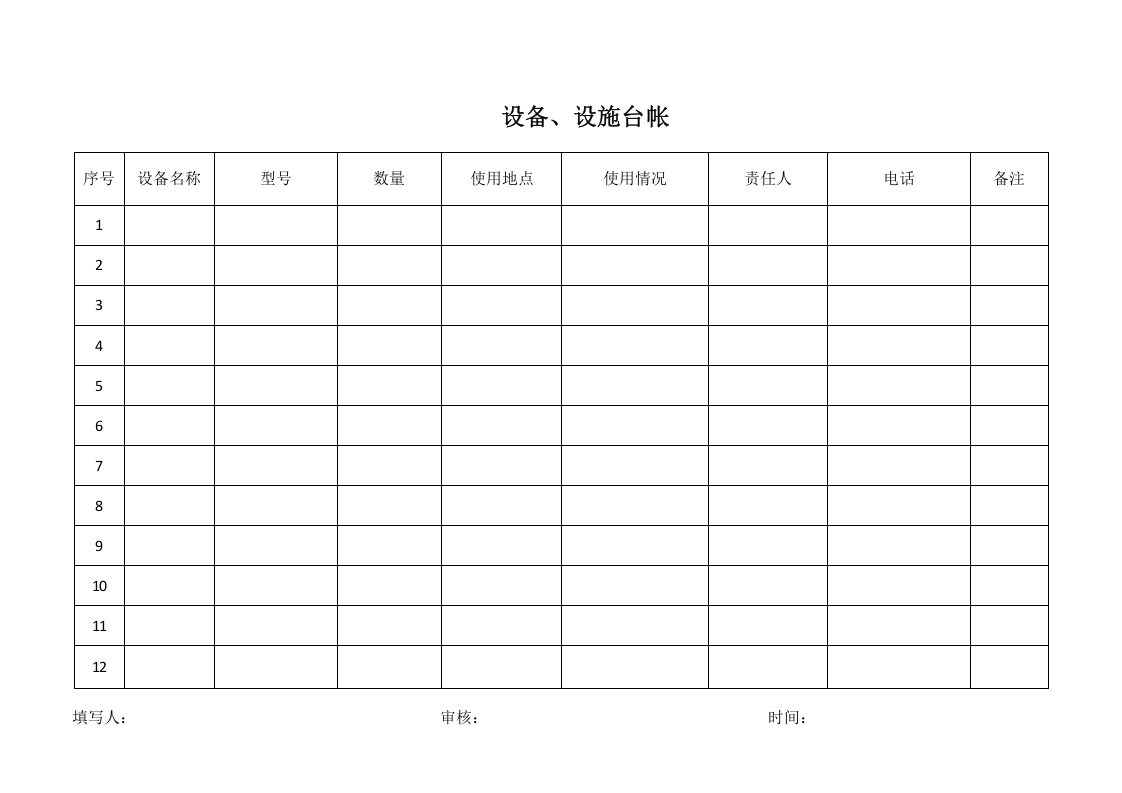 1.1.设备、设施台帐.docx 第1页