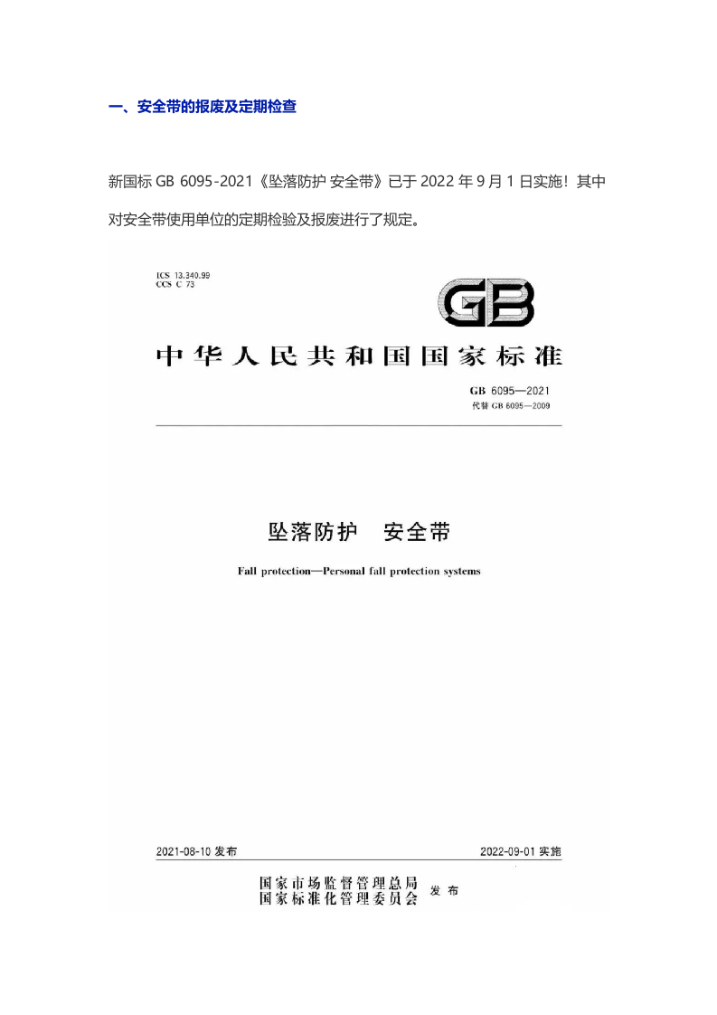 安全带断裂，坠亡！关于某集团公司高坠事故的通报，安全带何时报废？.docx 第2页