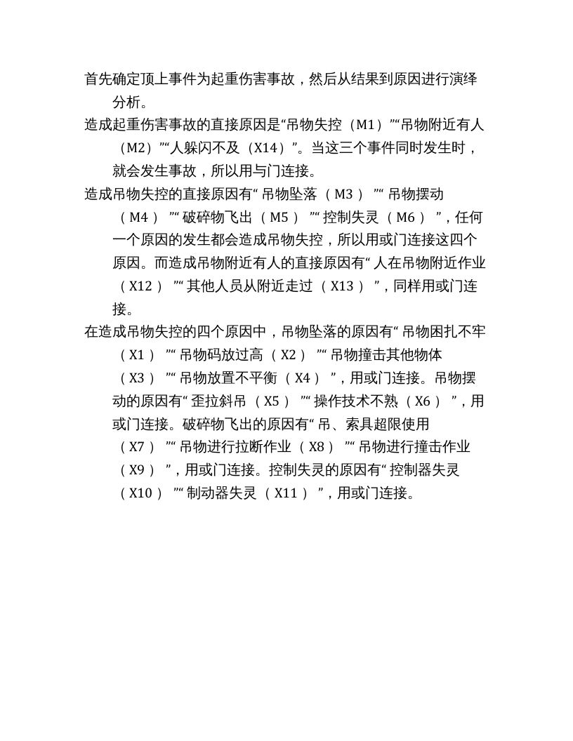 起重伤害事故树分析 .docx 第5页