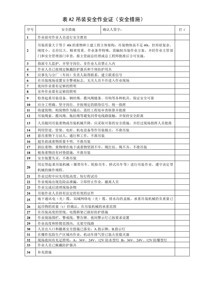 起重吊装作业许可证.doc 第2页