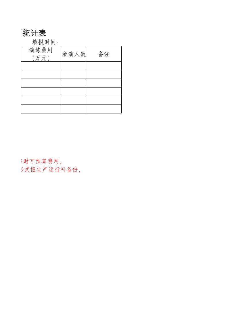 公司应急演练计划表.xls 第2页