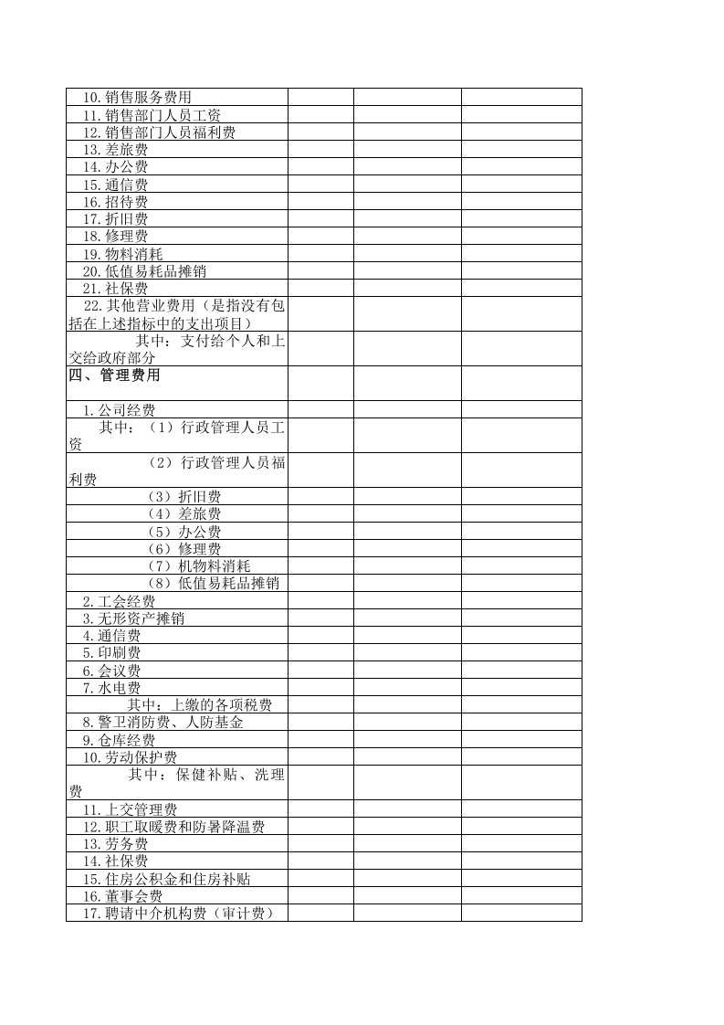 108 成本费用明细表.xls 第2页