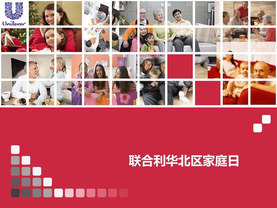 联合利华公司会精美PPT模板.ppt 第1页