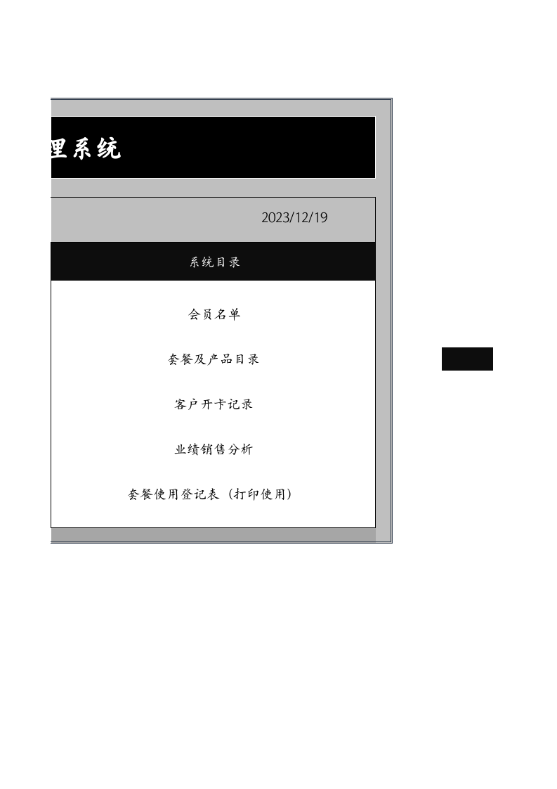 6.会员管理系统.xlsx 第2页