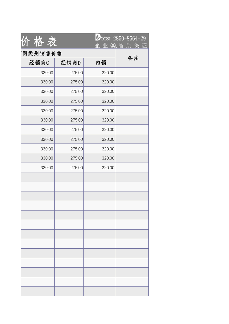 10-不同经销商价格表.xlsx 第3页