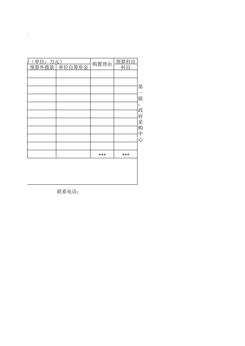 411 政府采购执行计划表.xls 第2页