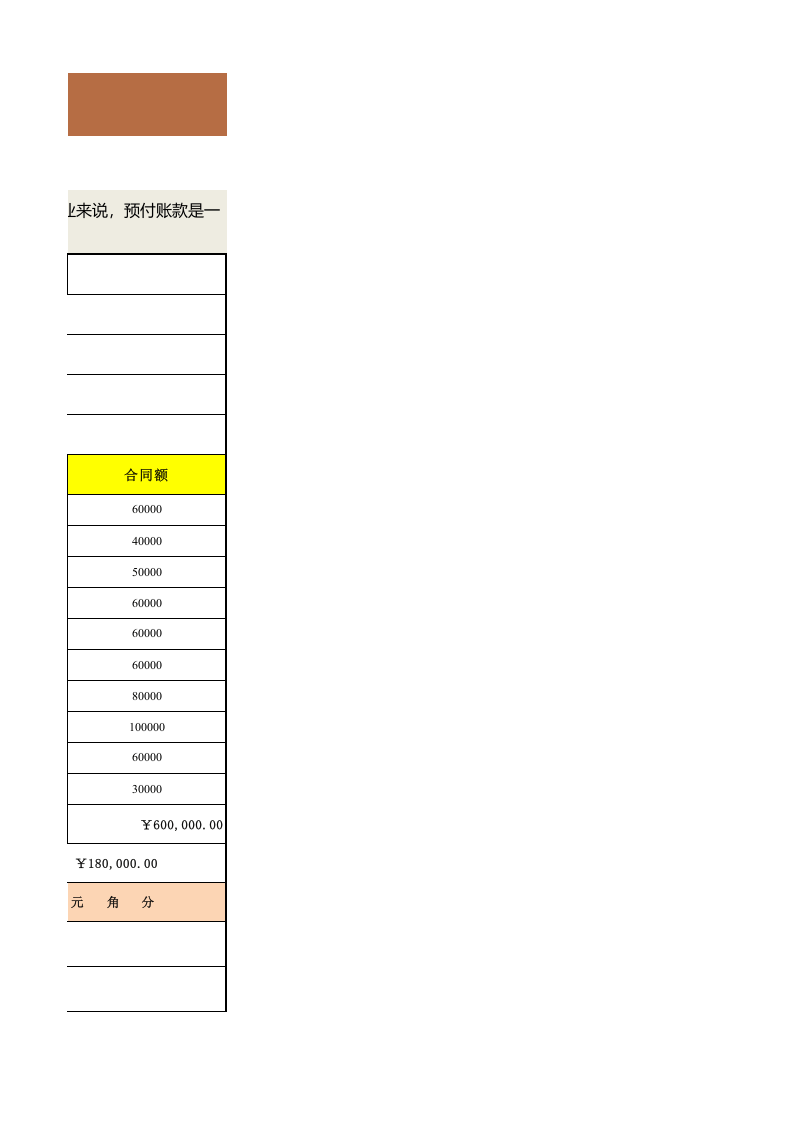 261 采购预付款申请单.xlsx 第3页