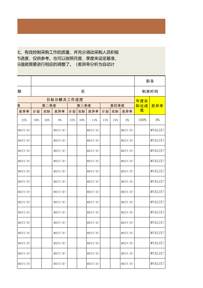 231 采购目标管理表.xlsx 第3页