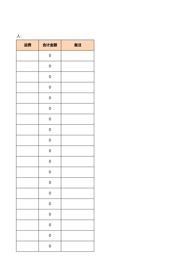 138 材料采购清单excel模板.xlsx 第3页