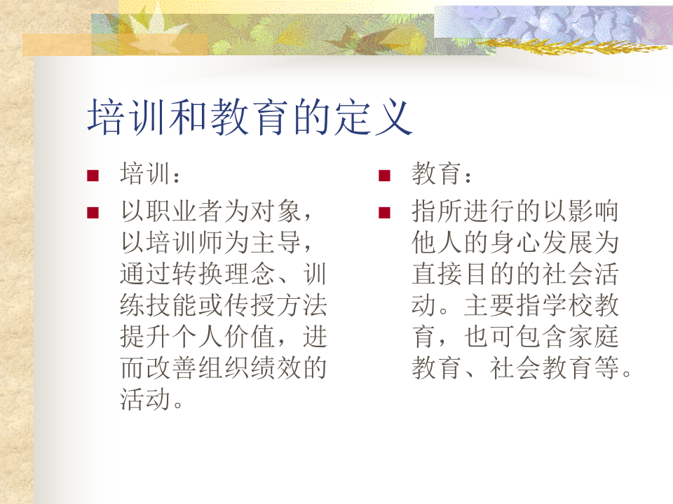 培训艺术与技术(教材).ppt 第4页
