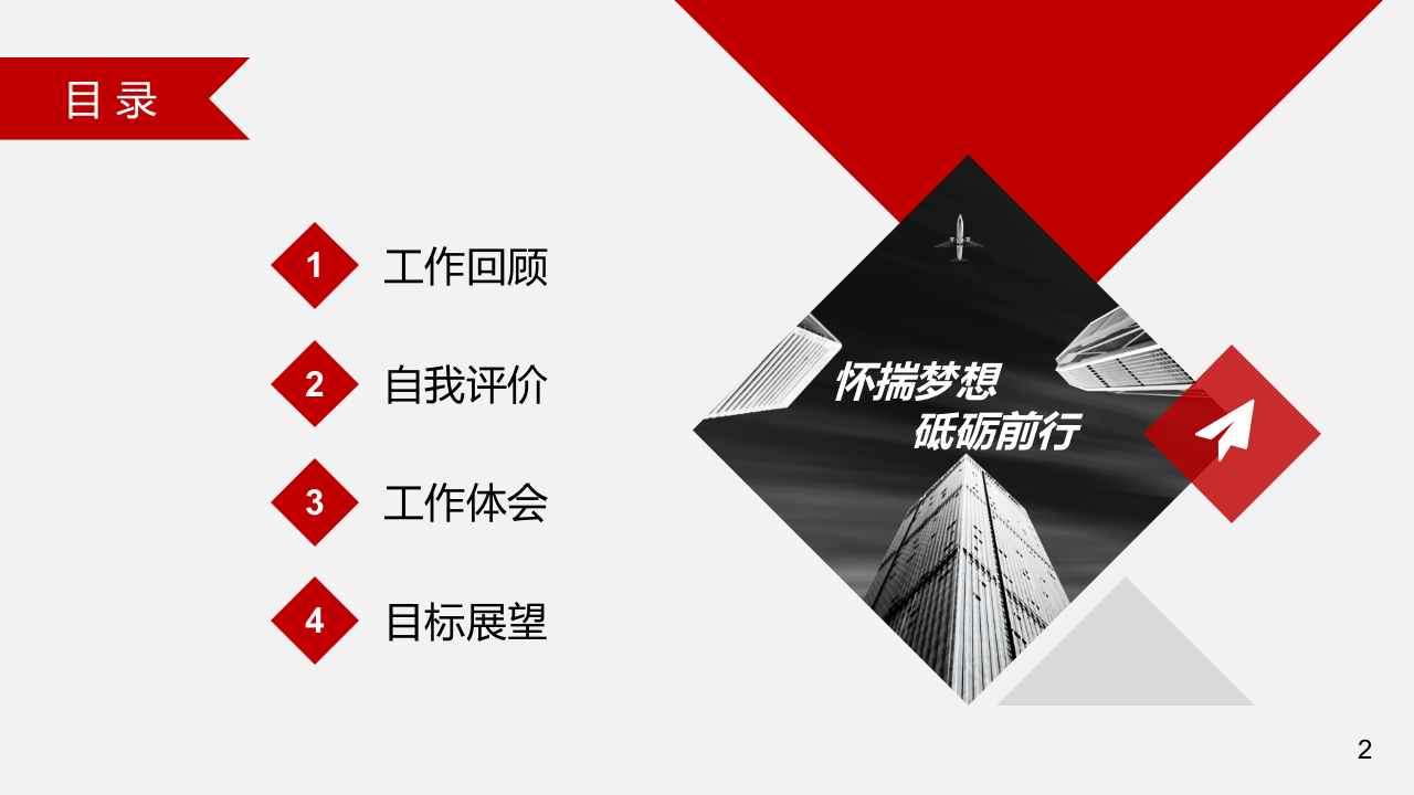 附赠8：精选工作述职报告PPT模板.pptx 第2页