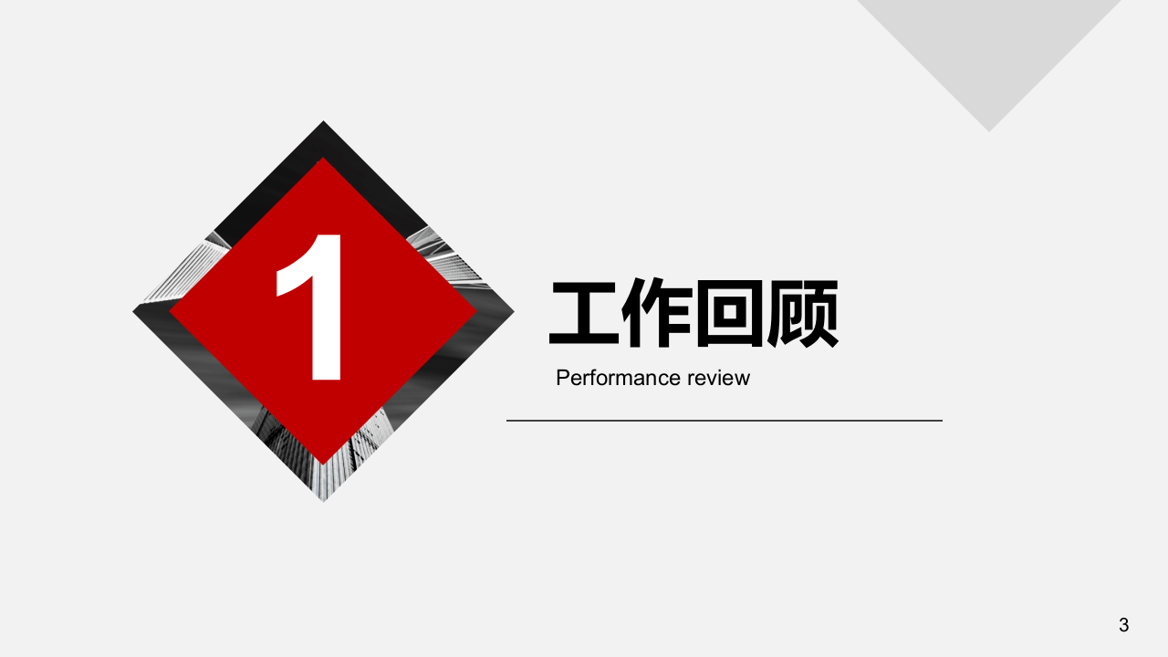 附赠8：精选工作述职报告PPT模板.pptx 第3页