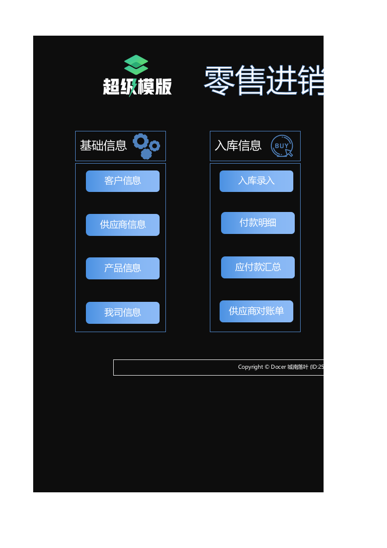 零售业进销存.xlsx 第1页