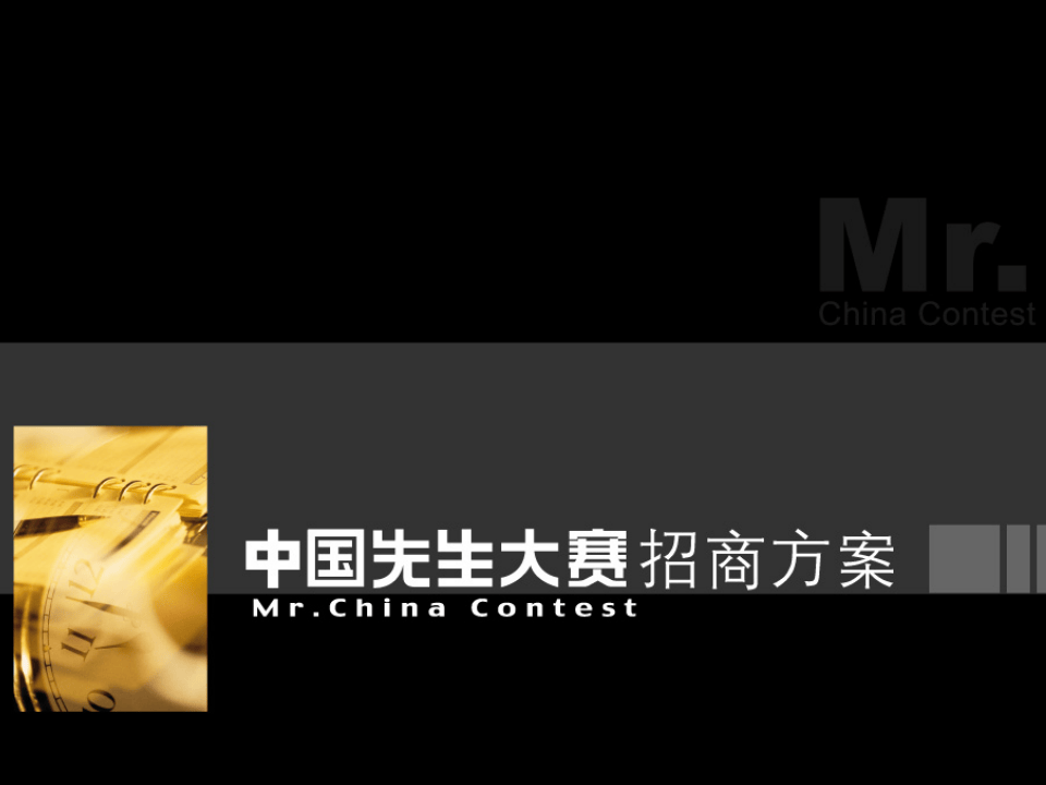 中国先生大赛招商方案.ppt 第1页