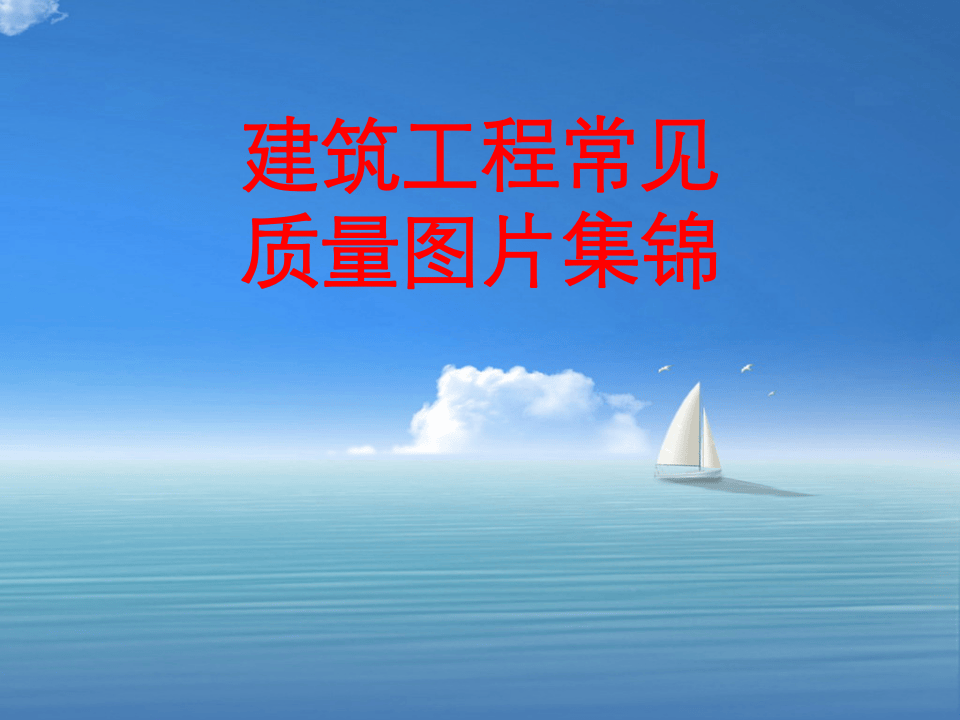 15.建筑工程常见质量图片集.ppt 第1页