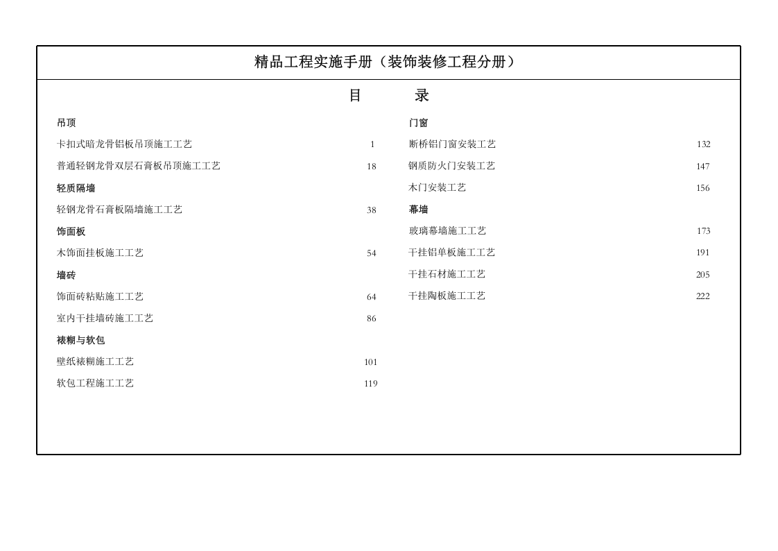 15《精品工程实施手册》装饰装修工程分册.pptx 第3页