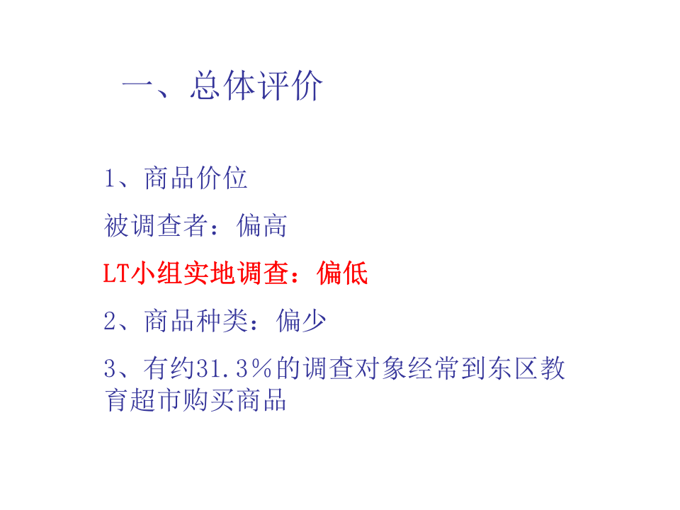 东区教育超市商品促销调查报告.ppt 第3页
