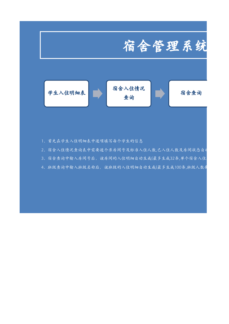 13.宿舍管理系统.xlsx 第1页