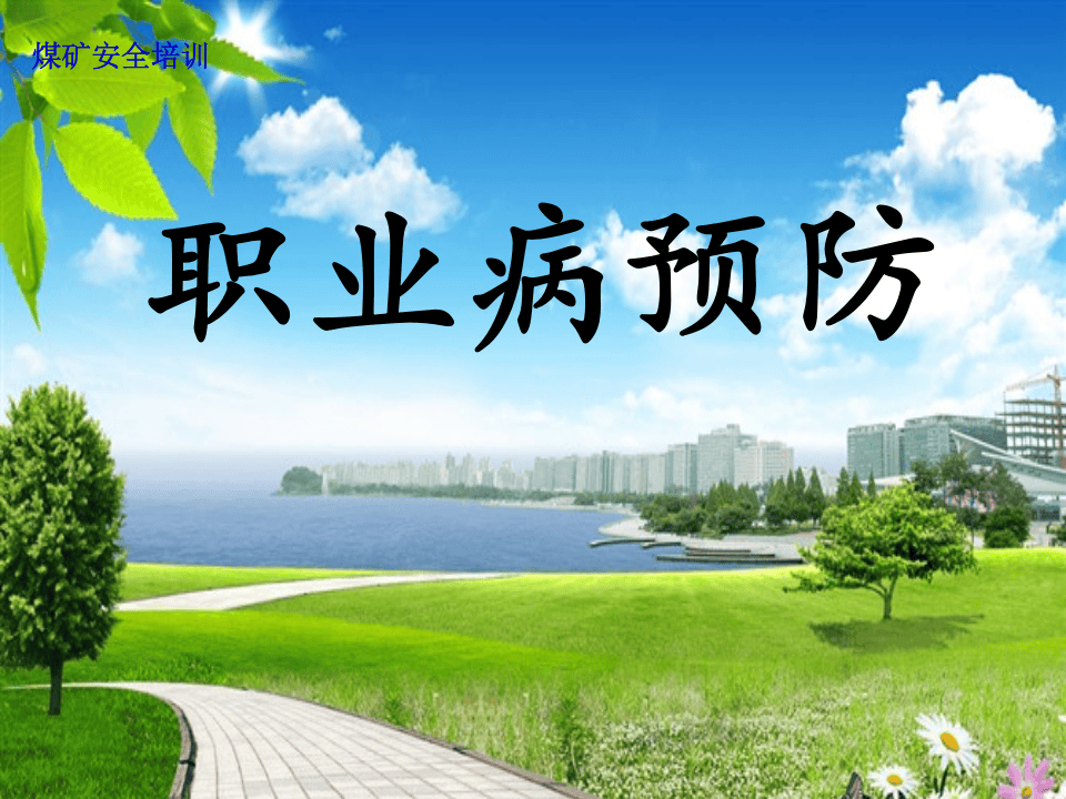 职业病防治讲座（企业版）.ppt 第1页