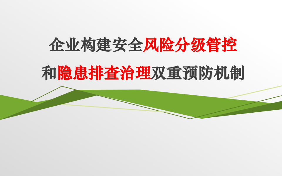 双重预防体系建设要求说明培训.pptx 第1页
