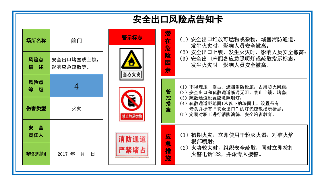 酒店餐饮风险分级管控告知牌.ppt 第1页