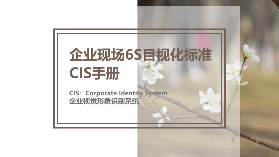 企业现场6S目视化标准CIS手册.pptx 第1页