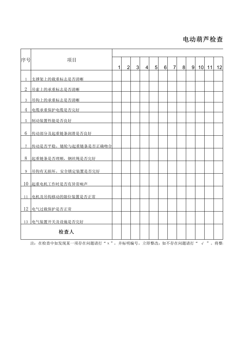 关键设备检查表.xls 第1页