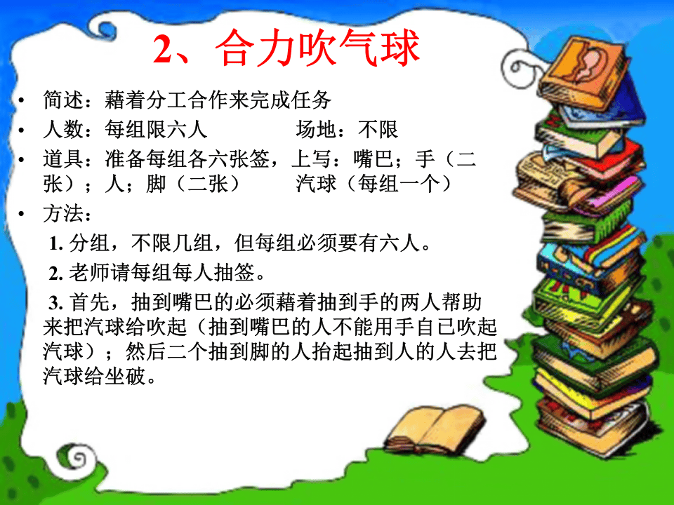 超有效：激励团队凝聚力的游戏集锦.ppt 第3页