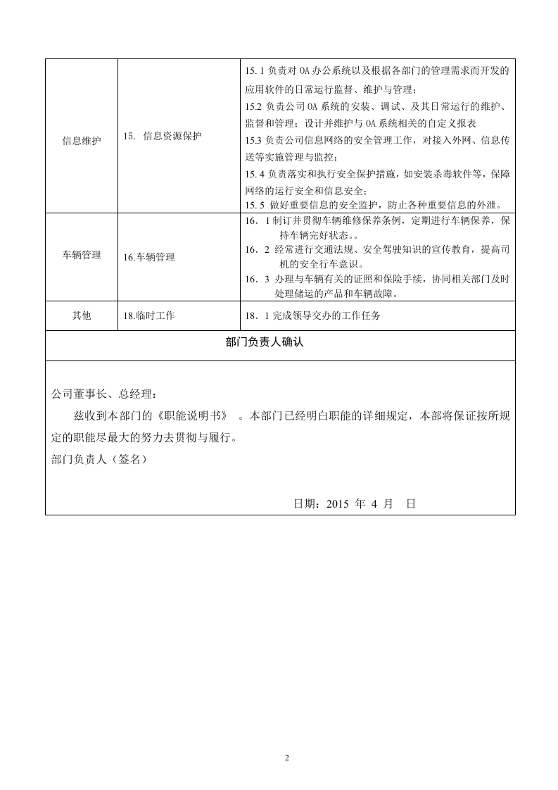 行政办公室职能说明书.doc 第3页