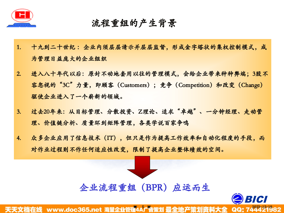 海问&mdash;广州杰赛&mdash;培训材料3-流程重组.ppt 第5页