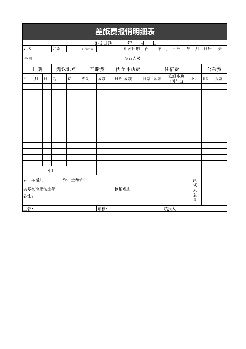 差旅费模表_23.xls 第1页