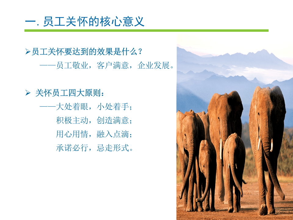 【员工管理】关爱员工提升凝聚力：员工关怀实施提案.ppt 第4页