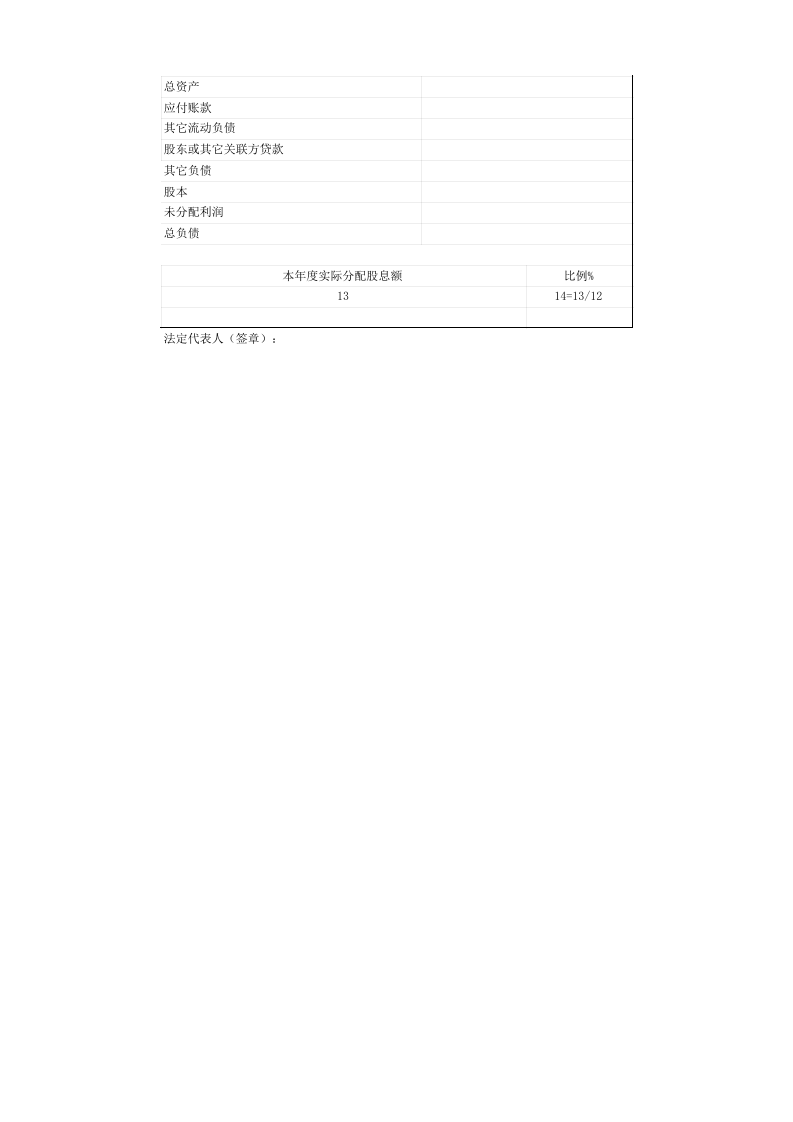 表⒏对外投资情况表.xls 第4页