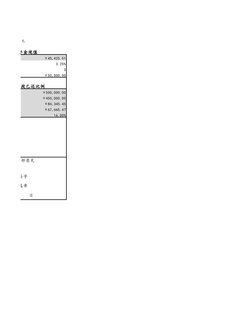 11-【货币资金时间价值分析】-07-单利现值计算及资金变化.xlsx 第2页