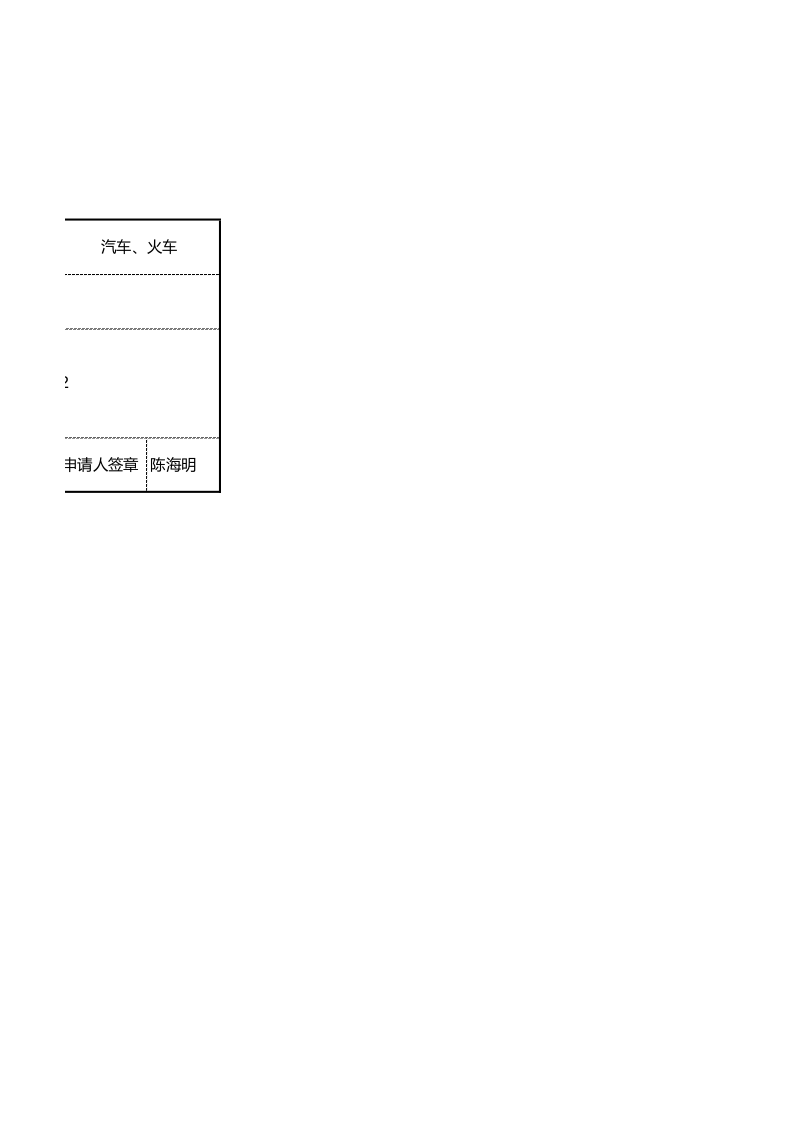 预支差旅费申请单.xlsx 第2页