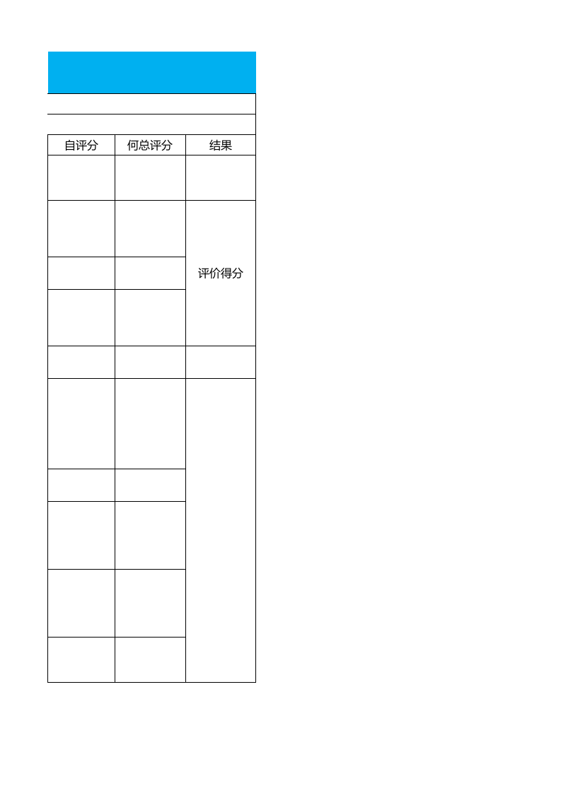 人力资源经理KPI绩效考核.xls 第4页