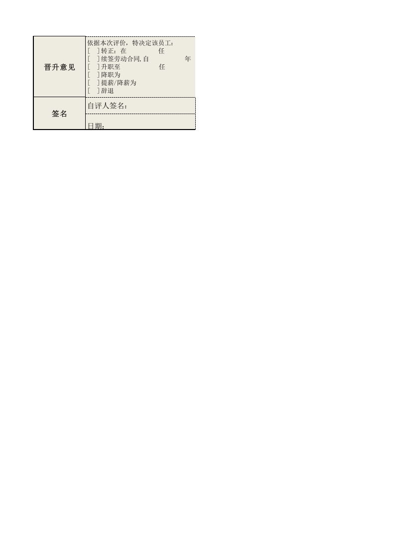 总经理绩效考核表.xls 第3页