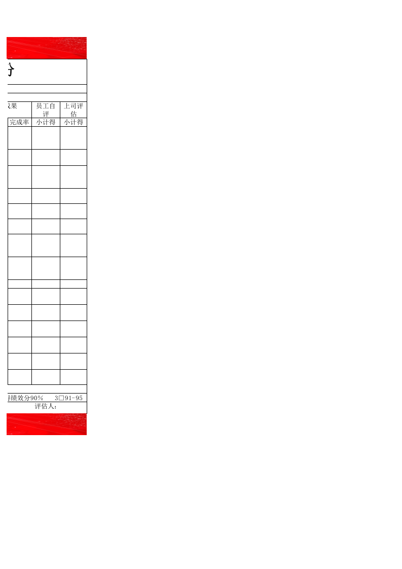珠宝门店营销管理导购绩效考核表.xlsx 第2页
