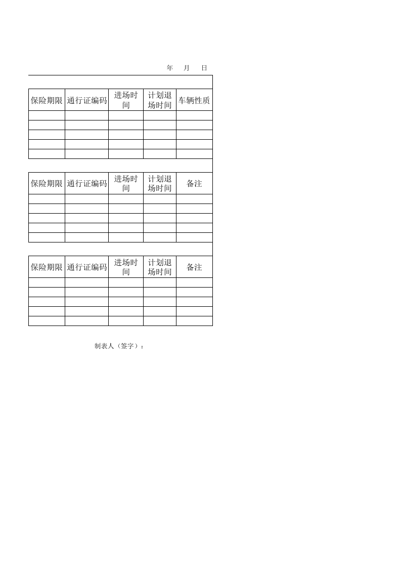 车辆管理台账.xls 第2页