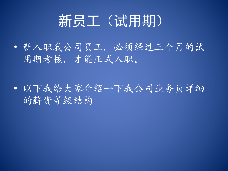 业务员薪资等级结构表.pptx 第2页