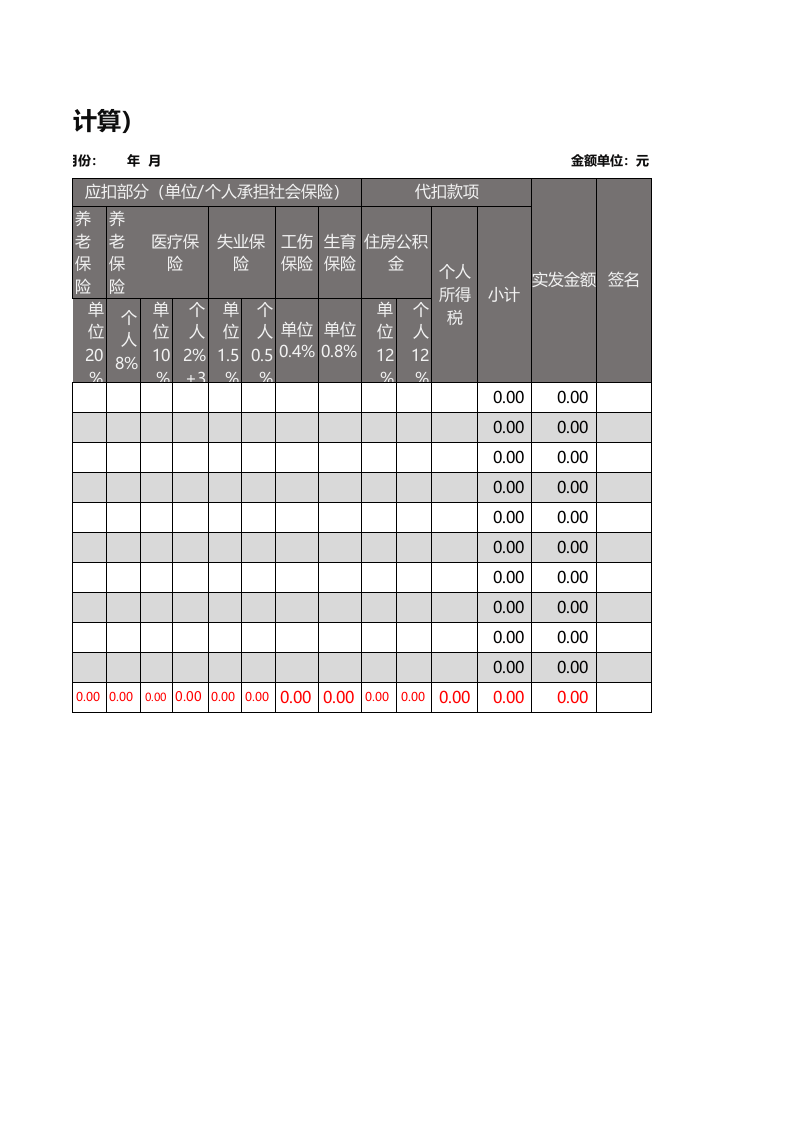 工资表(1).xlsx 第2页