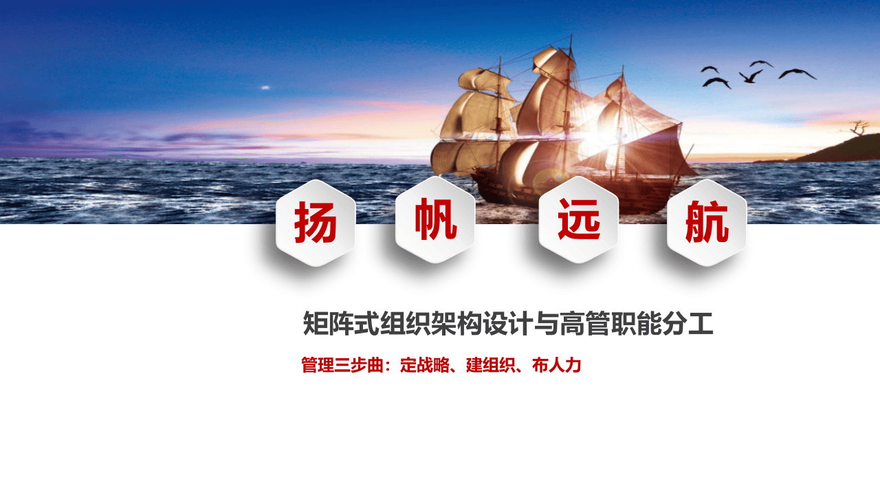 企业矩阵组织架构与高管职能分工.pptx 第1页