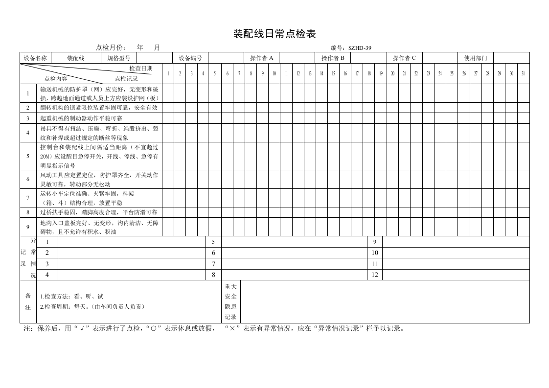 65.装配线日常点检表.doc 第1页