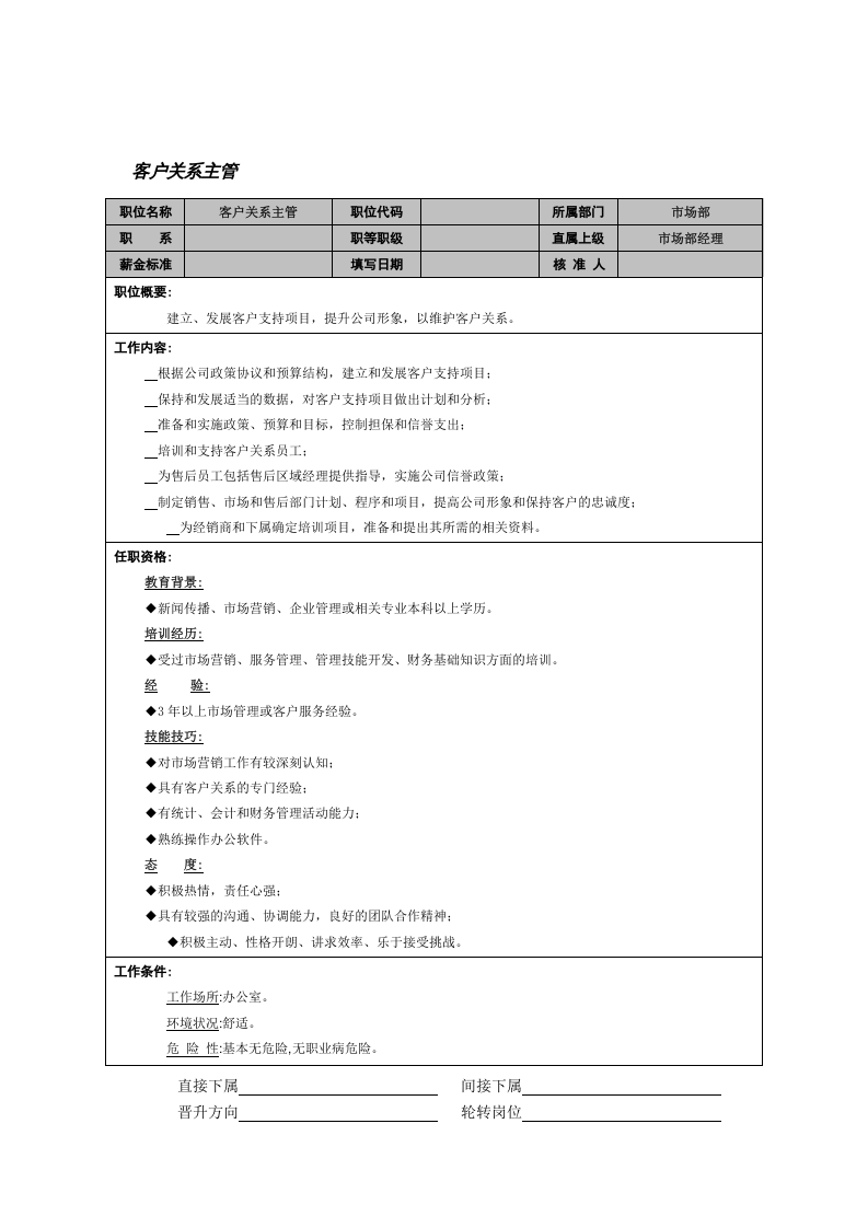 客户关系主管.doc 第1页