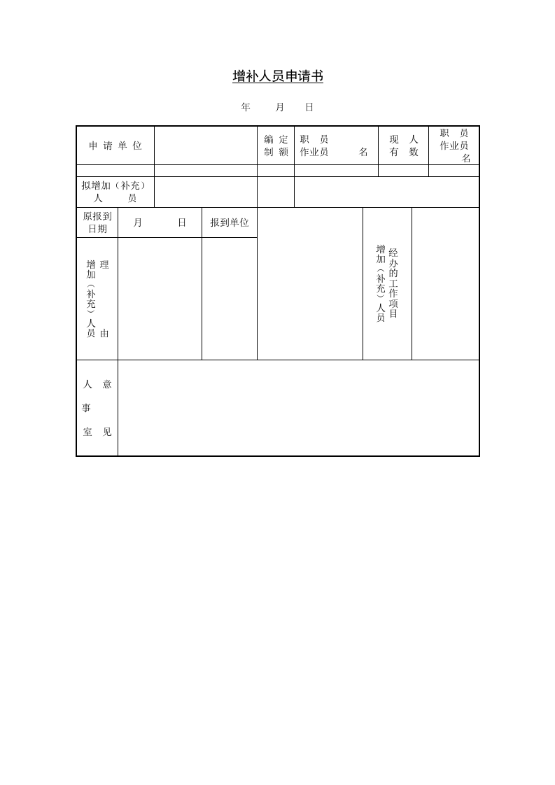 【计划】增补人员申请书.doc 第1页