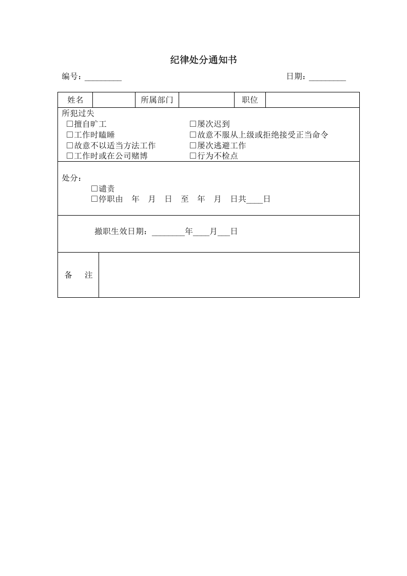 纪律处分通知书.doc 第1页